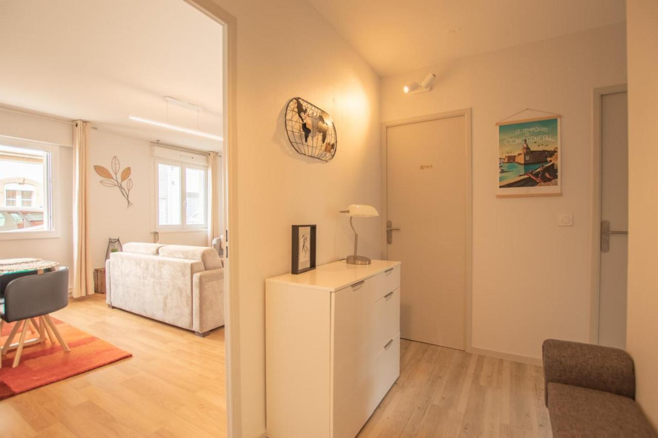 Appartement Hyper Centre Avec Garage Prive Конкарно Екстер'єр фото